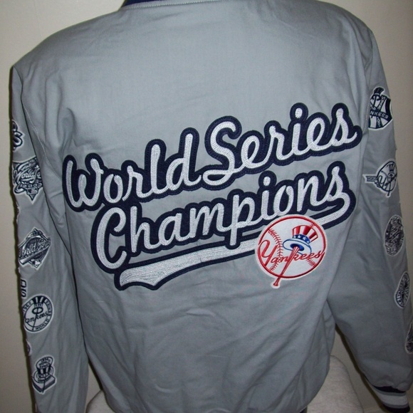 NEW YORK YANKEES 27 Time World Series Jacket 3X - Picture 5 of 8